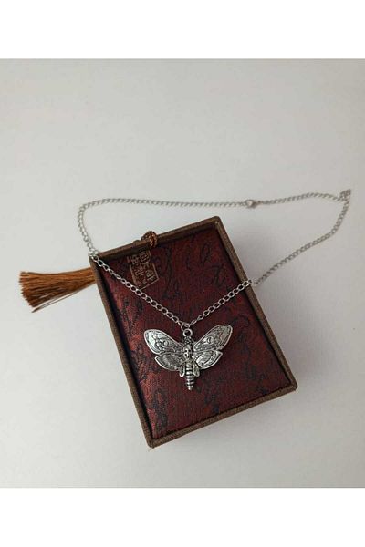 Butik Silver Antique Gothic Owl