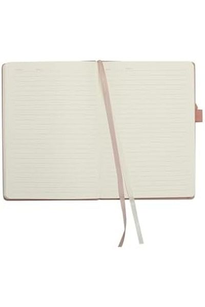 STOREMAX Muartshop Hard Cover Planner Lined Notebook, 14X20 Cm-Pink 871301