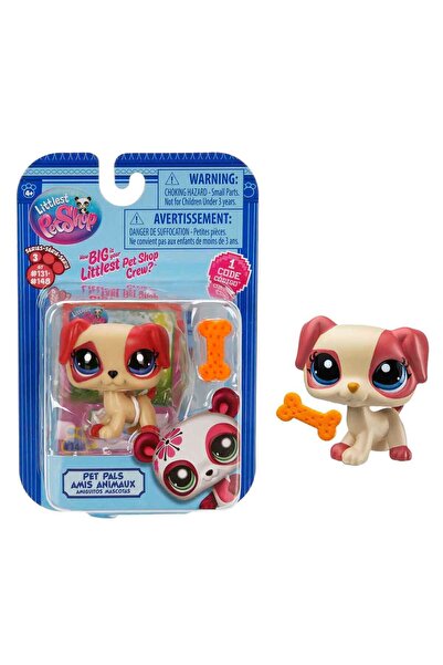 TOYFEST Littlest Pet Shop Minişler Tekli Paket Seri : 3 - NO :146 - Yavru Köpek