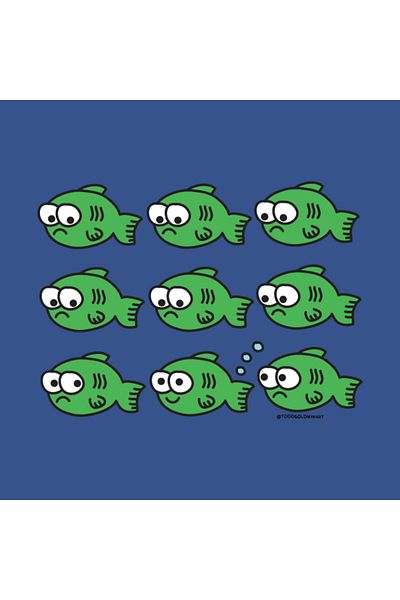 Pixxa Gas-Removing Fish Mug