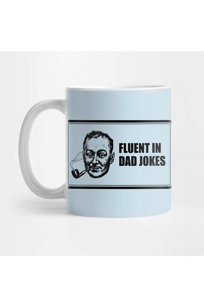 Pixxa Fluent in Dad Jokes Mug Cup