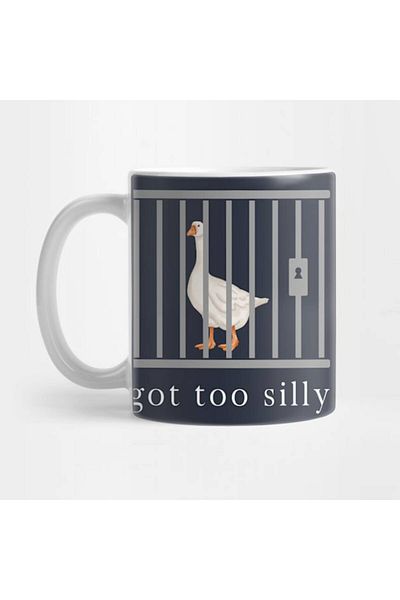 Pixxa Got Too Silly Mug Cup