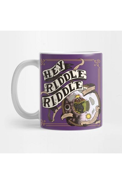 Pixxa Hey Riddle Riddle Mug