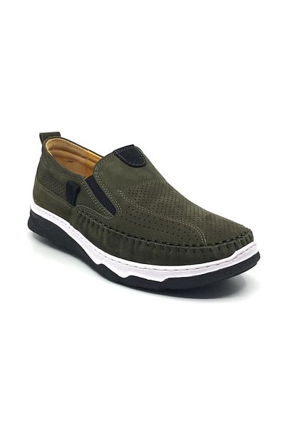 Luis Figo 100% δέρμα Nubuck Ανδρικά καλοκαιρινά ορθοπεδικά άνετα παπούτσια Rok New Season 40-44