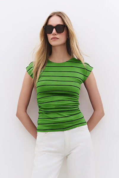 No Matter What Çizgili Basic T-shirt
