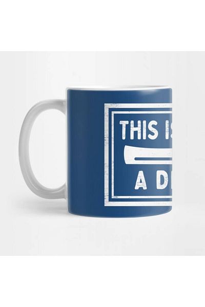 Pixxa This Is Not a Drill Mug