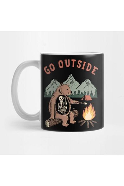 Pixxa Go Outside - Go Outside Mug