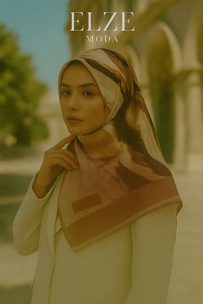 ELZE MODA Allica Pattern Comfortable and Lightweight a Quality Premium Cotton Shawl