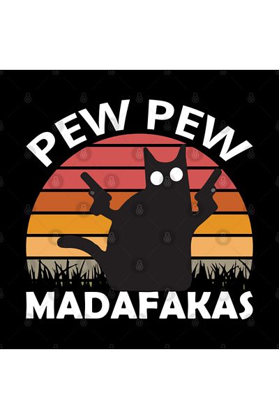 Pixxa Pew Pew Madafakas - Gunman Cat Mug
