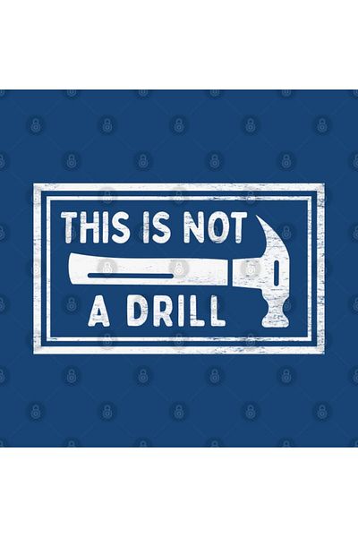 Pixxa This Is Not a Drill Mug