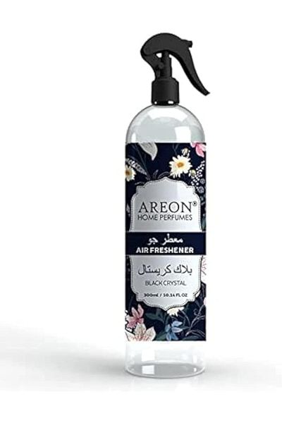 Areon Black Crystal Room Air Freshener Spray 300 Ml