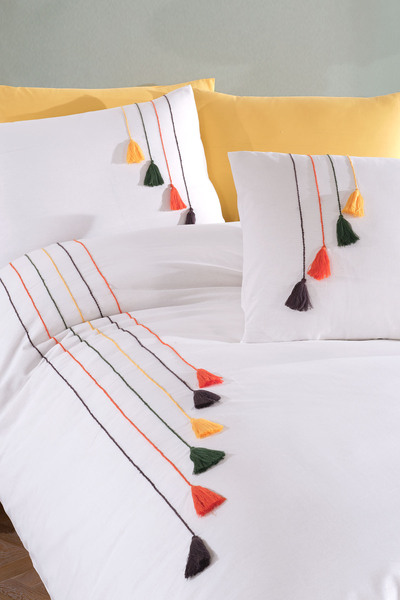 Elart Carmen Nevresim Takımı Çift Kişilik (200x220 cm) Sarı