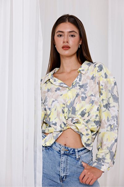 Pulli Collection Soft Colorful Patterned Summer Shirt