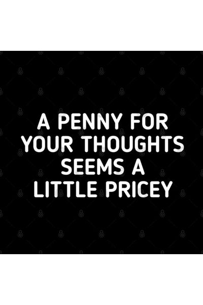 Pixxa Penny for Your Thoughts Seems Pricey Mug