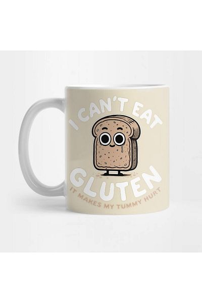 Pixxa I Can'T Eat Gluten Mug