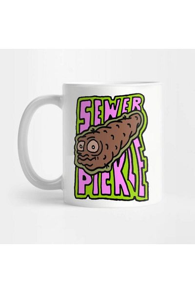 Pixxa Sewer Pickle - Sewer Pickle Mug
