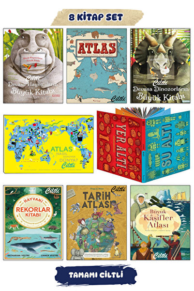 Domingo Yayınevi Yer Altı Su Altı Hayvani Rekorlar Kitabı Tarih Atlası Büyük ...