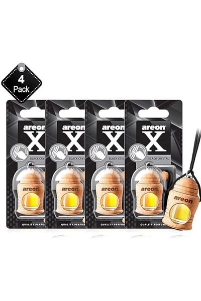 Areon - Air Freshener Fresco X Black Crystal - (Pack of 4)