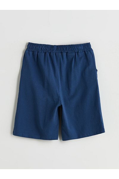 LC Waikiki Indigo Waist Elastic Boys Shorts