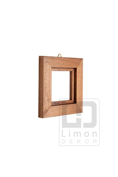 Limon Dekor Solid Wood Frame – Handmade Wall Frame for Tiles and Ceramic Tiles (10X10 cm)