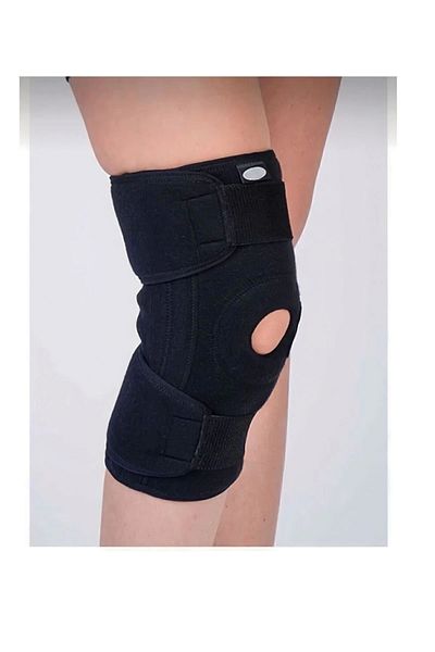 LiderGlobal Standard Patella Knee Brace Size-Free Knee Wrap Knee Brace for Meniscus Pain Cross Ligament Knee Bandage Sta