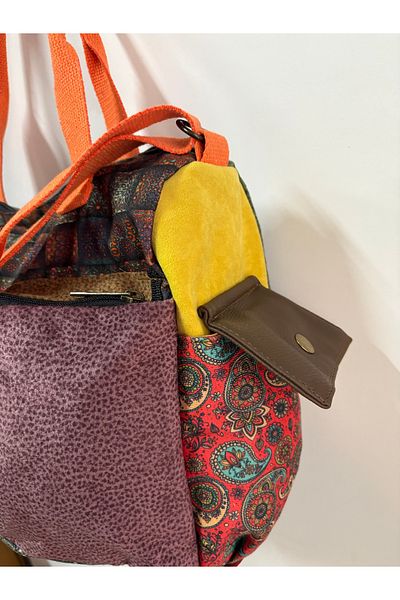 Street Bag Patchwork Etnic Autentic Boem Geantă de umăr Geantă de mână Utilizare zilnică Utilizare în călătorie Geantă de poștaș