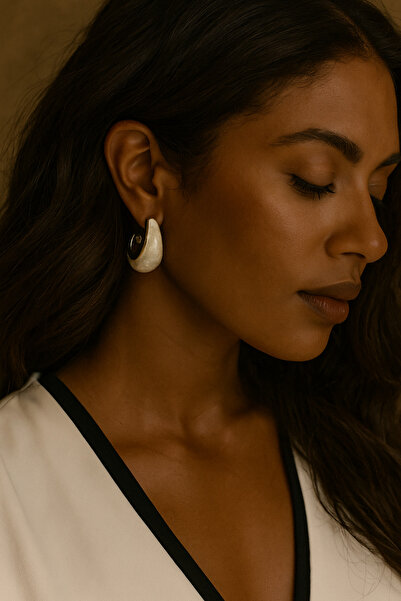 staınless steel Bottega Steel Earrings