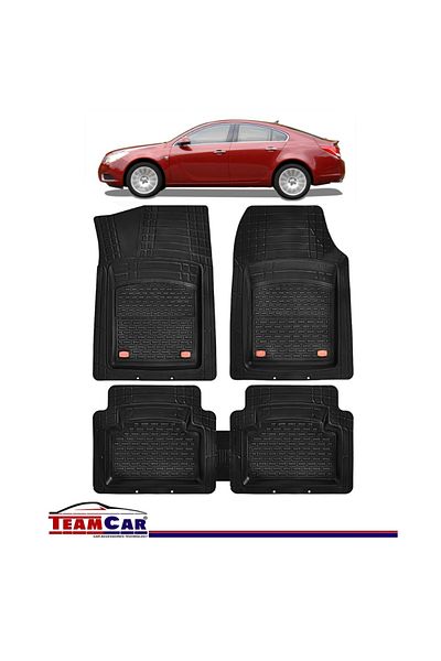 TEAMCAR Covorase Auto ® Tip Tavita Opel Insignia Sedan(2008-2017) Negru