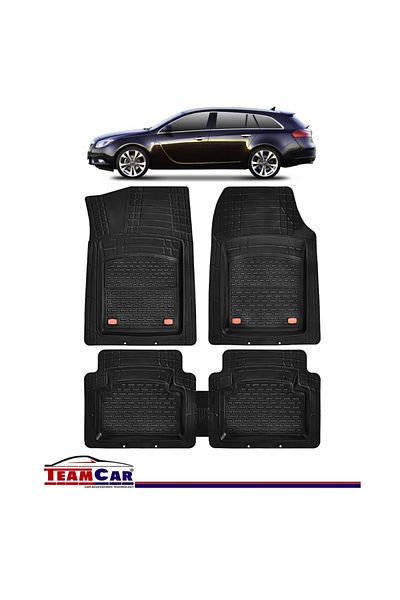 TEAMCAR Covorase Auto ® Tip Tavita Opel Insignia Sports Tourer (2008-2017) Negru