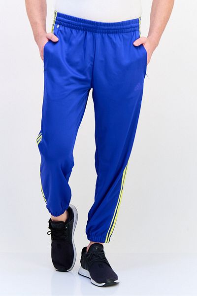 adidas Men Sportswear Fit Brand Logo Outdoor Sweatpants, Blue