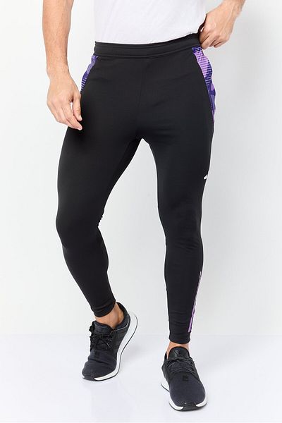 adidas Men Slim Fit German Football Association Track Pants, Black