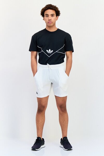 adidas Men Sportswear Fit 2IN1 Tennis Shorts, White