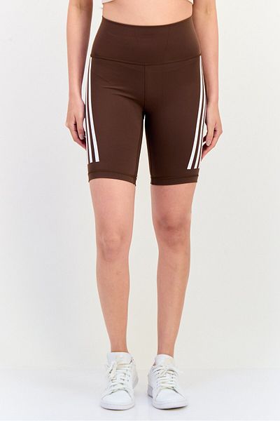 adidas Women Sportswear Fit Cycling Shorts, Brown