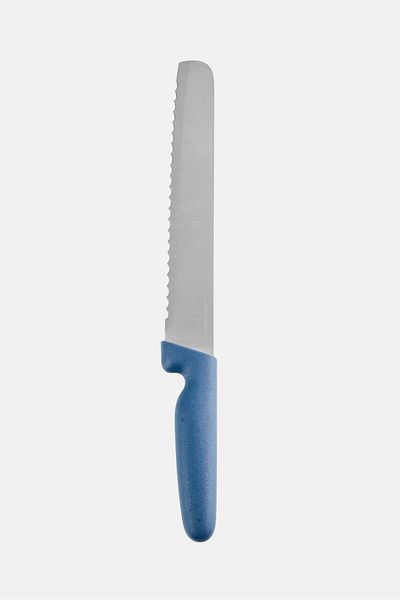 Catherine Malandrino Stainless Steel 8 Inches Bread Cutting Knife, Navy