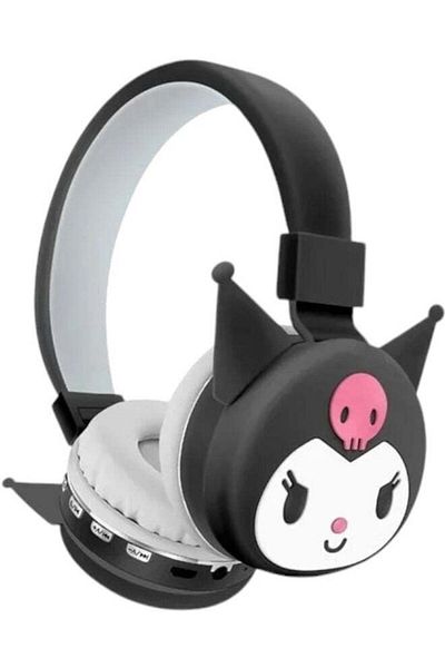 kuromi Wireless Bluetooth Headset Gaming Headset Foldable Support FM Computer Mobile Phone