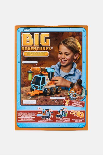 Little Tikes Big Adventures Moon Microscope Space Rover, Multicolor