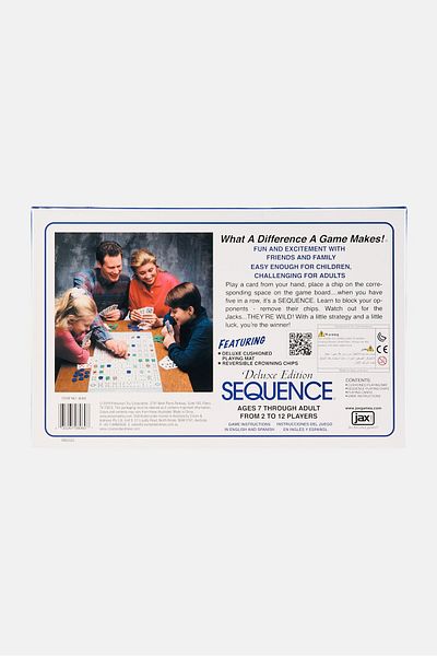 Jax Deluxe Sequence Board Game