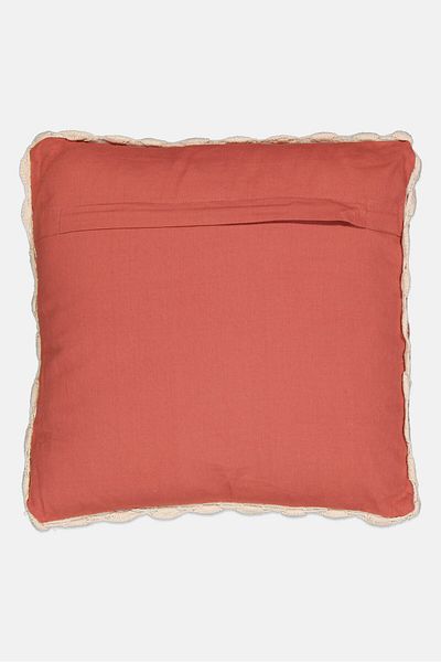 Unique Living Plain Sascha Cushion, Redwood