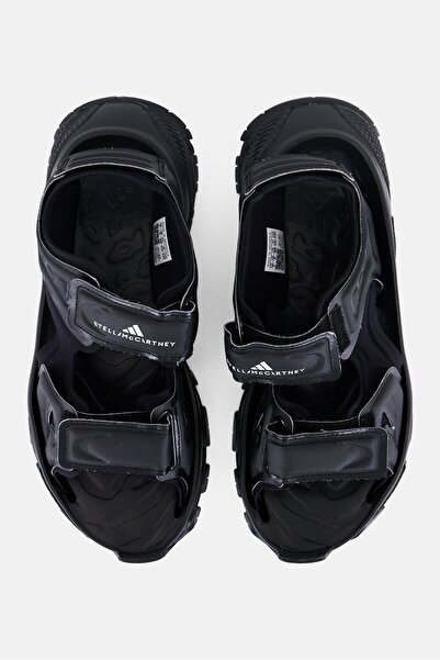 adidas by Stella McCartney Women SMC Hika Velcro Closure Outdoor Sandal, Black