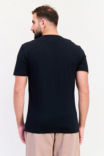 adidas Men 2 Pcs Sportswear Fit Short Sleeve Training T-Shirt, Black