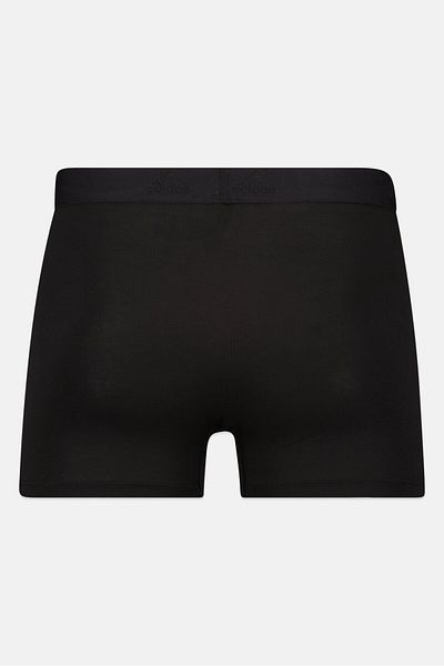 adidas Men 3 Pack Brand Logo Trunks, Multicolor