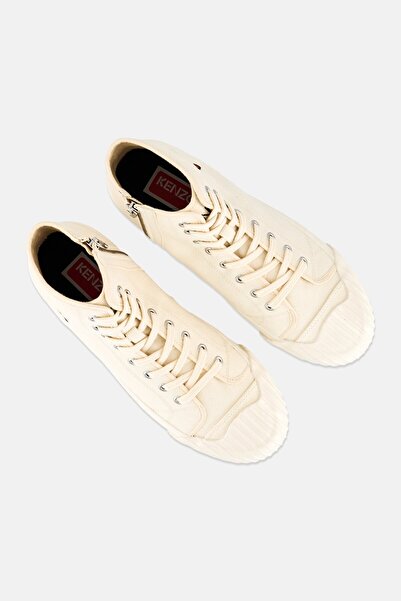 Kenzo Men Lace Up Casual Shoes, Off White
