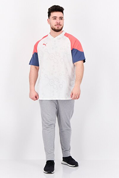 Puma Men Sportswear Fit V Neck Training T-Shirt, White