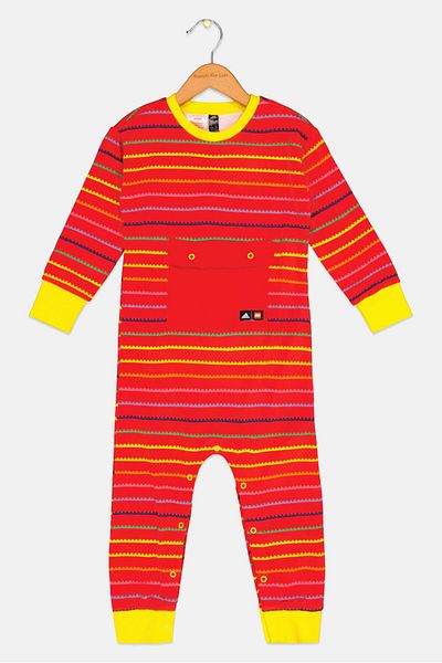 adidas X Lego Toddlers Boy Stripe Romper, Multicolor