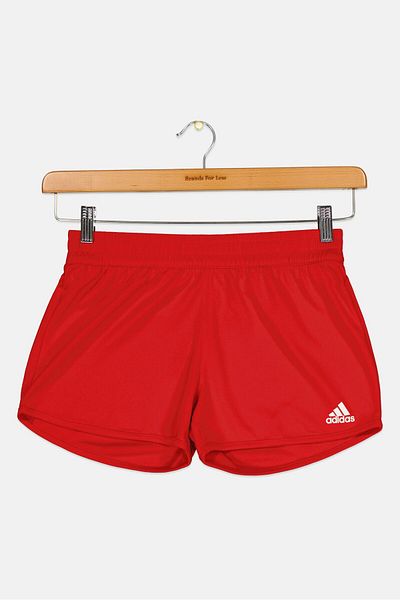 adidas Kids Boy Brand Logo Training Shorts, Red