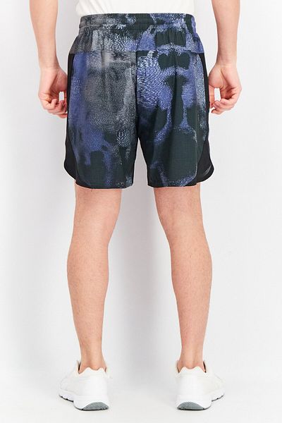adidas Men Sportswear Fit 7 Inseam HIIT Allover Print Training Shorts, Multicolor