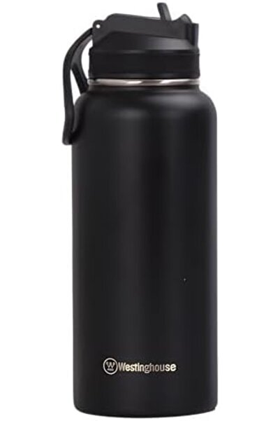 Westinghouse كوب مزدوج الجدار من الفولاذ المقاوم للصدأ سعة 32 أونصة - أسود