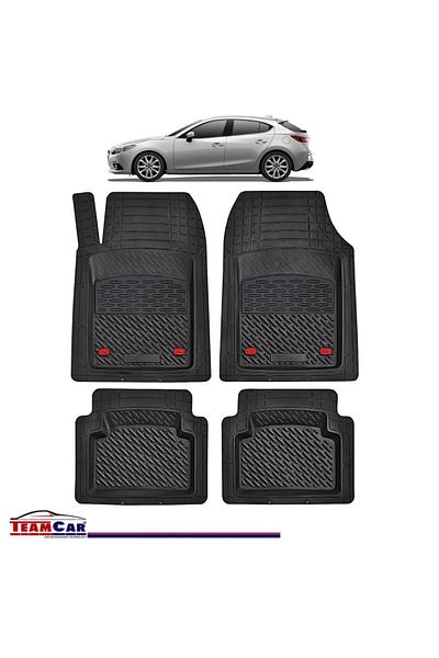 TEAMCAR Covorașe auto tip tavă ® compatibile cu Mazda 3 BM/BN (2013–2019) - Hatchback