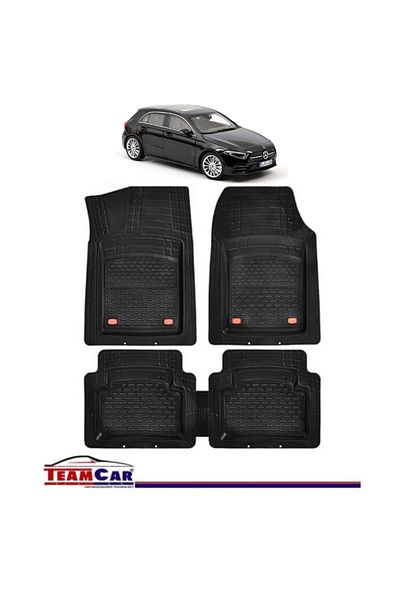 TEAMCAR Covorașe auto Mercedes-benz Clasa A W177 (2018–PREZENT) Negru