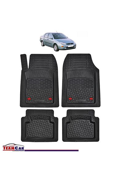TEAMCAR Covorașe auto tip tavă ® compatibile cu Ford Focus Mk1 (1998–2005) - Sedan